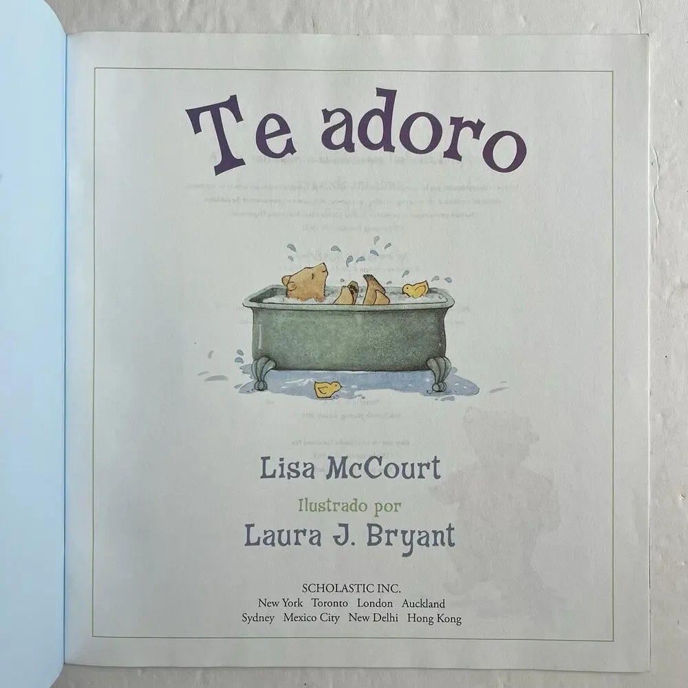Mi Abuelo Es Fantastico and Te Adoro Set of 2 Childrens Story Books